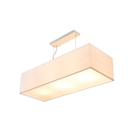 ACCANTO SQUARE E27 Indoor Pendelleuchte weiß