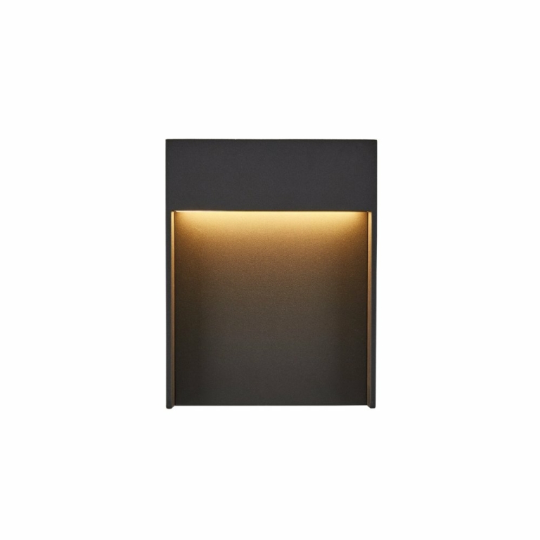 SLV FLATT Outdoor LED Wandaufbauleuchte 3000K IP65 anthrazit