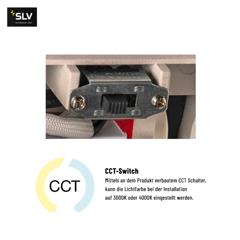 SLV LED Außenleuchte FLATT POLE 65cm LED Wegeleuchte CCT-Switch 3000K/4000K 400lm IP65 anthrazit/braun
