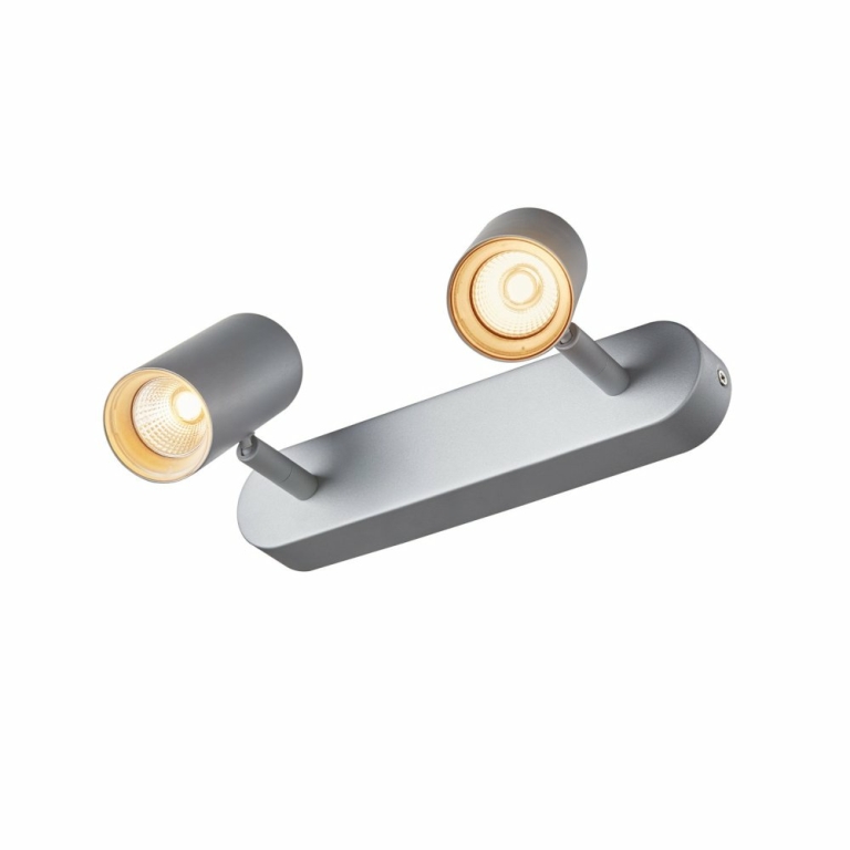 SLV NOBLO II Indoor LED Deckenaufbauleuchte 2700K grau