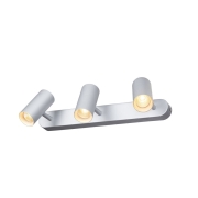 NOBLO III Indoor LED Deckenaufbauleuchte 2700K grau