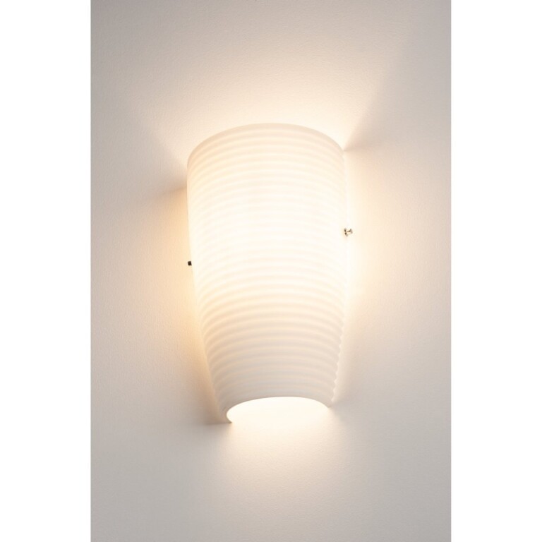 SLV PURISA E27 Indoor Wandaufbauleuchte weiß
