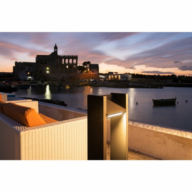 SLV QUAD POLE Outdoor LED Stehleuchte 3000K anthrazit