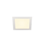 SENSER 18 Indoor LED Deckeneinbauleuchte eckig weiß