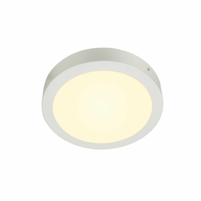 SLV SENSER 24 Indoor LED Deckenaufbauleuchte rund weiß