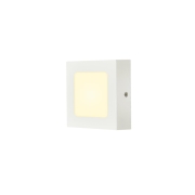 SENSER 12 Indoor LED Deckenaufbauleuchte eckig weiß