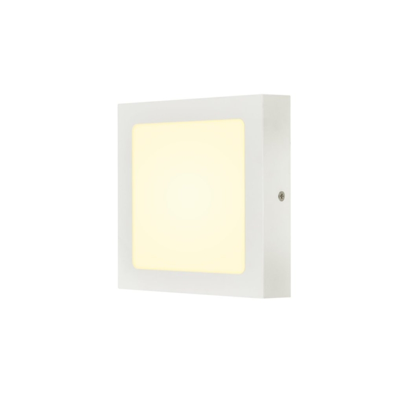 SLV SENSER 18 Indoor LED Deckenaufbauleuchte eckig weiß