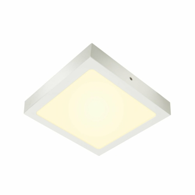 SLV SENSER 24 Indoor LED Deckenaufbauleuchte eckig weiß