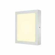 SENSER 24 Indoor LED Deckenaufbauleuchte eckig weiß