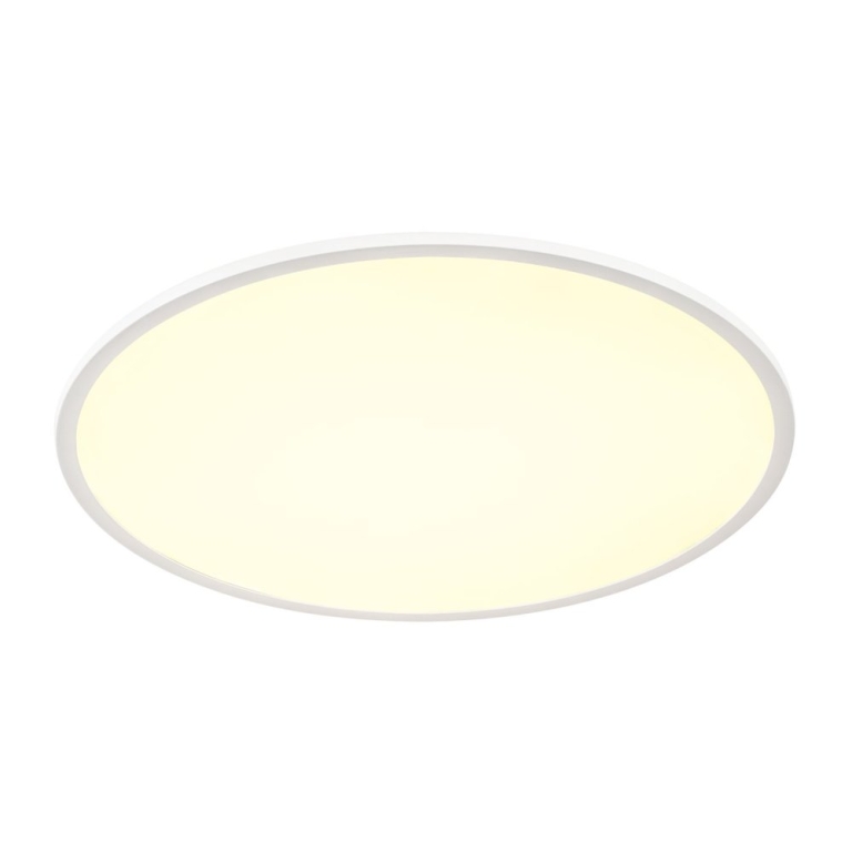 SLV PANEL 60 DALI Indoor LED Deckenaufbauleuchten rund weiß 4000K