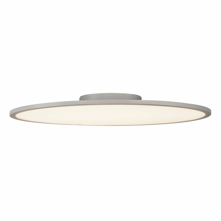 SLV PANEL 60 DALI Indoor LED Deckenaufbauleuchten rund grau 3000K