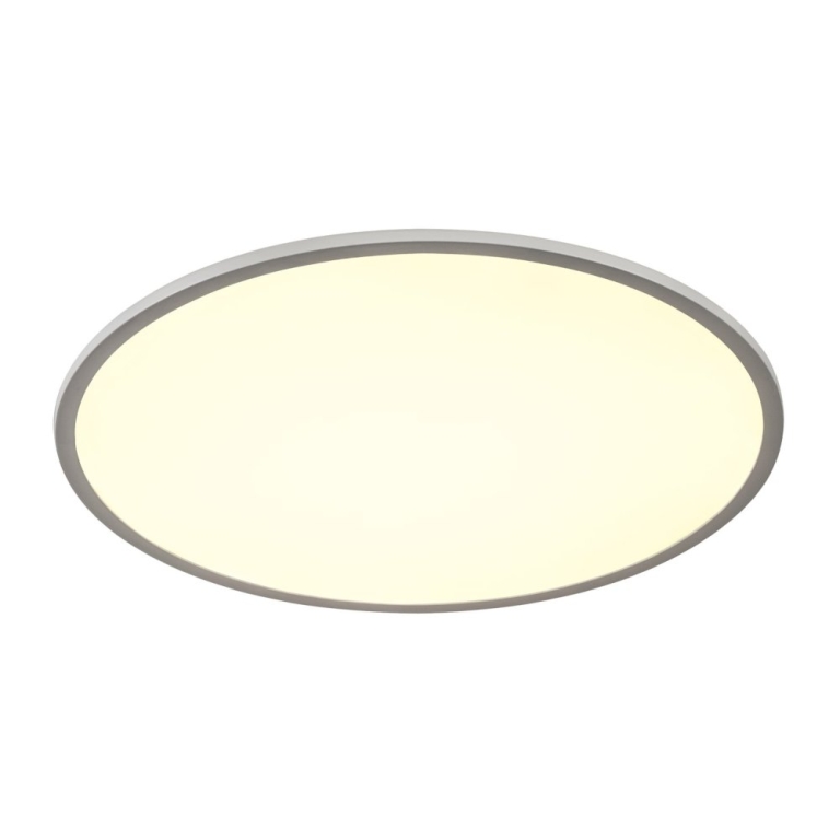 SLV PANEL 60 DALI Indoor LED Deckenaufbauleuchten rund grau 4000K