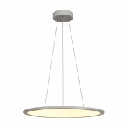 PANEL 60 DALI Indoor LED Pendelleuchten rund grau 3000K