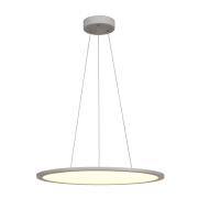 PANEL 60 DALI Indoor LED Pendelleuchten rund grau 4000K