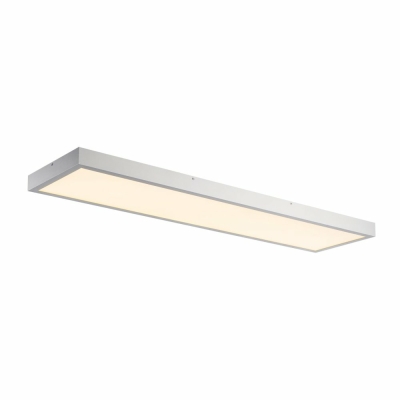 SLV PANEL DALI Indoor LED Deckenaufbauleuchten 1200x300mm grau 3000K