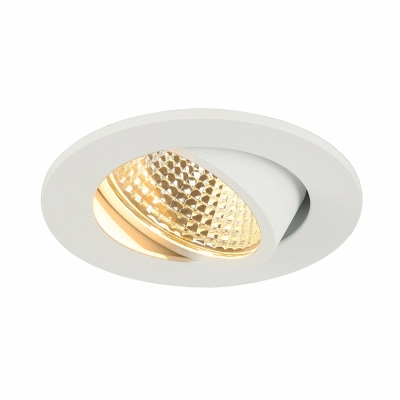 NEW TRIA 68 I CS Indoor LED Deckeneinbauleuchte weiß rund 2700K 38° inkl. Treiber Clipfedern