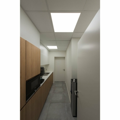 SLV LED PANEL 620x620 Indoor LED Deckeneinbauleuchte weiß 3000K UGR<(><<)>19