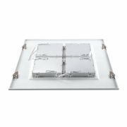 PAVONO 620x620 Indoor LED Deckeneinbauleuchte weiß 3000K UGR<(><<)>16