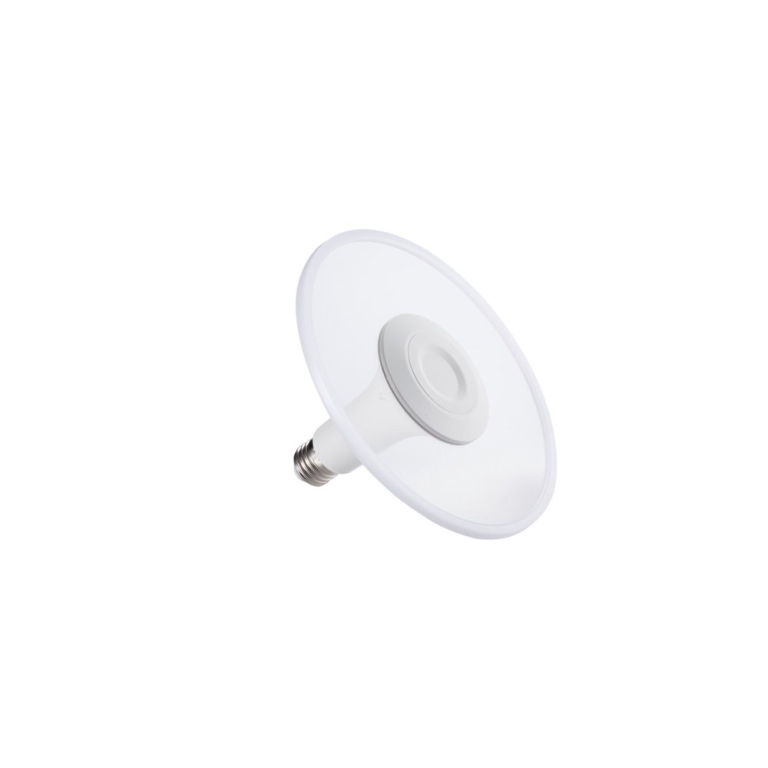 SLV LED DISK Leuchtmittel, E27, 2700K, 1000lm, 360°, dimmbar, Gehäuse weiß