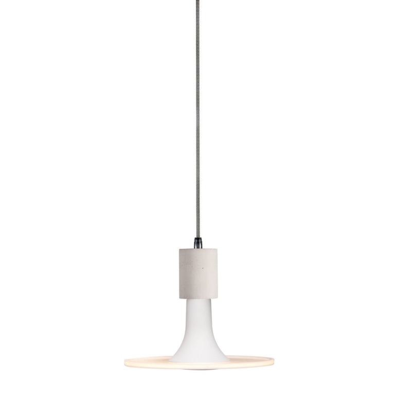 SLV LED DISK Leuchtmittel, E27, 2700K, 1000lm, 360°, dimmbar, Gehäuse weiß
