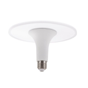 LED DISK Leuchtmittel, E27, 2700K, 1000lm, 360°, dimmbar, Gehäuse weiß