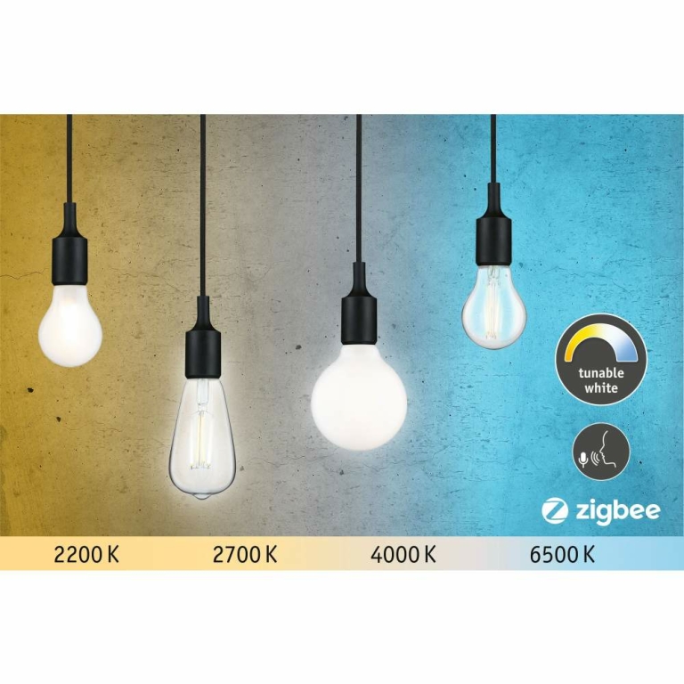Paulmann LED Zigbee G95 7 Watt E27 2.200 - 6.500K TunableWhite