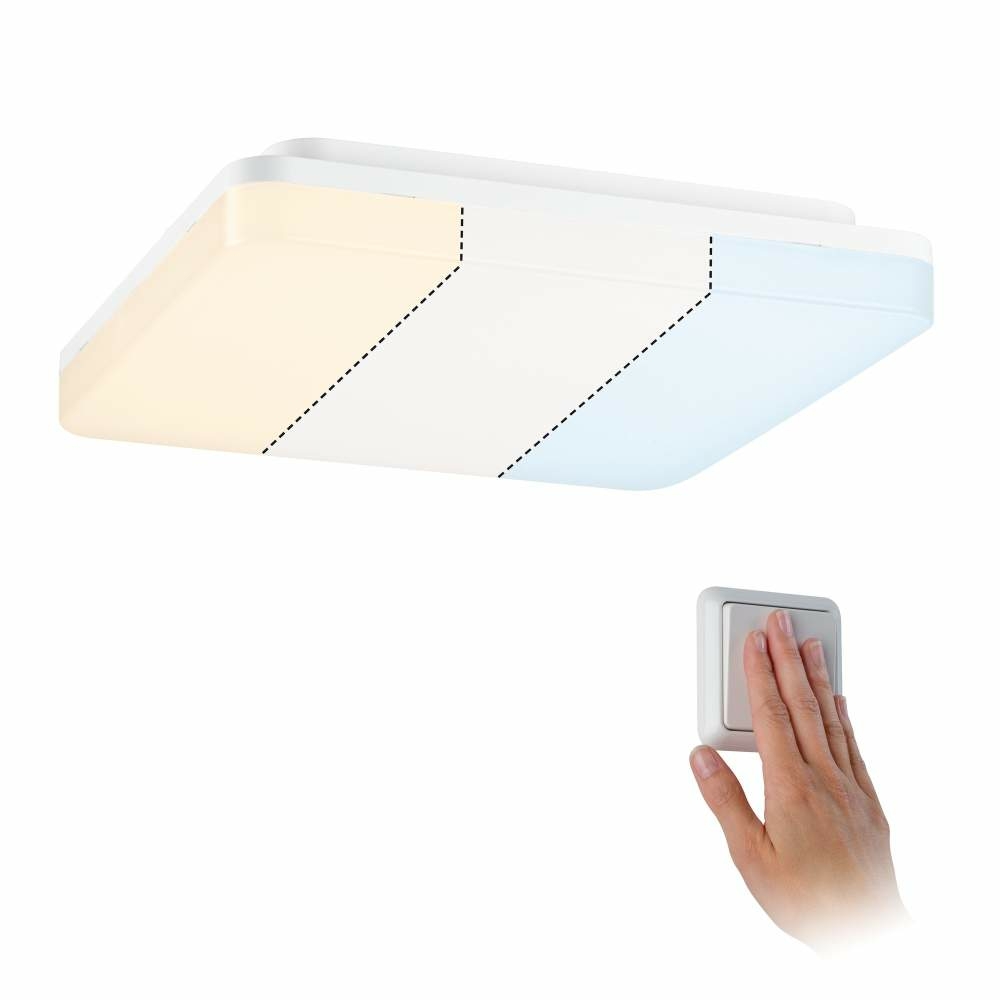 Paulmann 79839 LED Panel Cela 280x280mm 155 W Weiß | Lampen1a