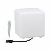 Plug & Shine LED Lichtobjekt Smart Home Zigbee 3.0 Cube   IP65 RGBW+ 2,8W   Weiß