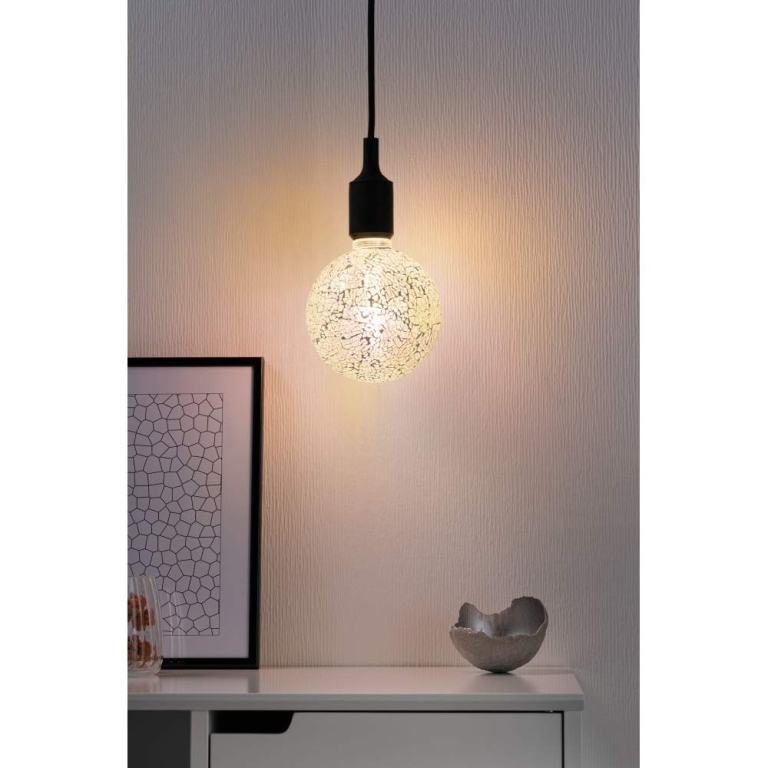 Paulmann LED G125 E27 Miracle Mosaic Weiß 2.700K dimmbar