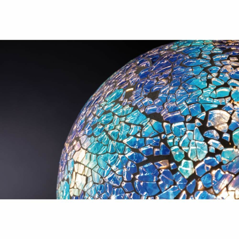 Paulmann LED G125 E27 Miracle Mosaic Blau 2.700K dimmbar