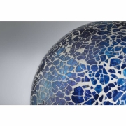LED G125 E27 Miracle Mosaic Blau 2.700K dimmbar