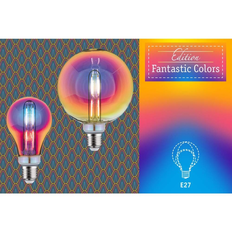 Paulmann LED G125 Fantastic Colors Inner Tube E27 2.700K dimmbar
