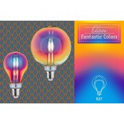 LED G125 Fantastic Colors Inner Tube E27 2.700K dimmbar
