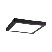 LED Panel Abia eckig 300x300mm 22W 2.700K Schwarz matt