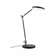 LED Schreibtischleuchte Numis in schwarz mit QI Ladefunktion 1000lm - Stufenlos dimmbar 2700-6500K White Switch