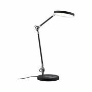 LED Schreibtischleuchte Numis in schwarz mit QI Ladefunktion 1000lm - Stufenlos dimmbar 2700-6500K White Switch