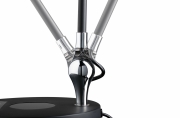 LED Schreibtischleuchte Numis in schwarz mit QI Ladefunktion 1000lm - Stufenlos dimmbar 2700-6500K White Switch