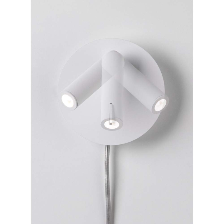 Paulmann LED Wand-Leselampe Tabari Weiß/Chrom 3000K mit flexiblem Leuchtenkopf