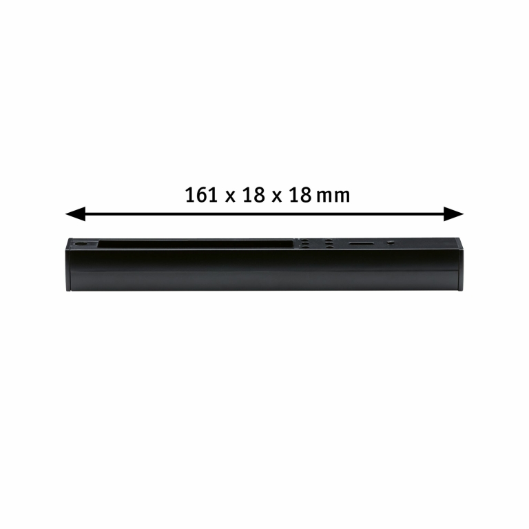 Paulmann URail Einspeisung Anfang/Ende Schwarz max. 1000W