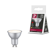 LED Reflektor Chrom matt GU10 7W 460lm 2700K Warmweiß dimmbar 230V
