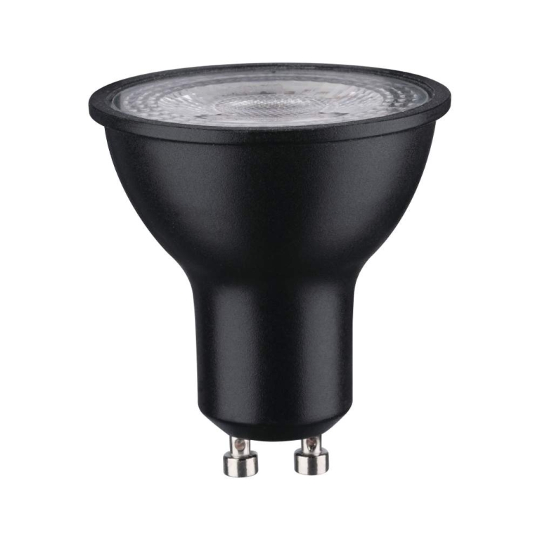 Paulmann LED Reflektor Schwarz Matt GU10 7W 460lm 4000K Neutralweiß dimmbar 230V