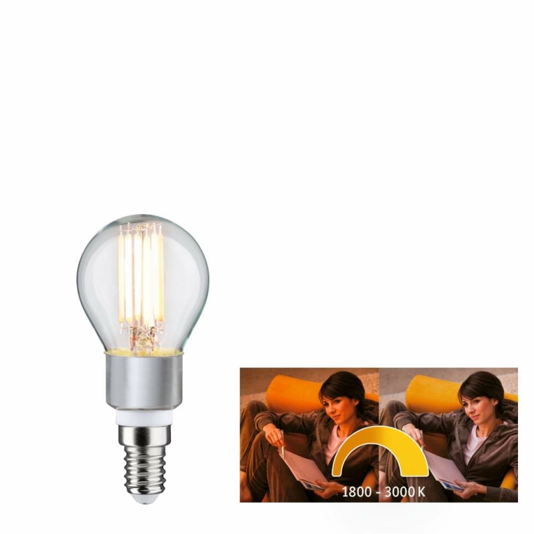 Paulmann LED Tropfen 5 Watt E14 1.800 - 3.000K dim to warm