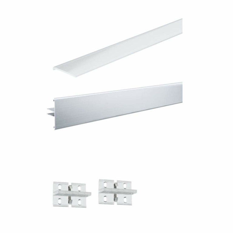 Paulmann 70520 Duo Profil Set 100cm inkl. Clips und Diffusor | Lampen1a