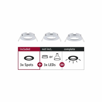 Paulmann Einbauleuchte Choose Spot starr max. 10W Weiß matt 230V