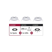 Einbauleuchte Choose Spot starr max. 10W Weiß matt 230V