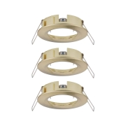Einbauleuchte Choose Spot starr max. 10W Messing gebürstet 230V