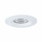 LED Einbauleuchte Nova mini Coin 1er-Set starr IP44 4W 2700K Weiß matt 230V