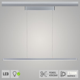 URail LED Pendel Lento Chrom matt 41W dimmbar