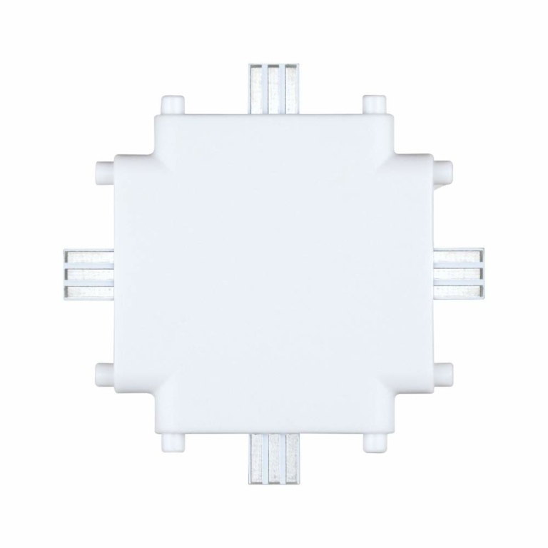 Paulmann Möbelleuchten Clever Connect X-Verbinder Border Weiß matt 12V