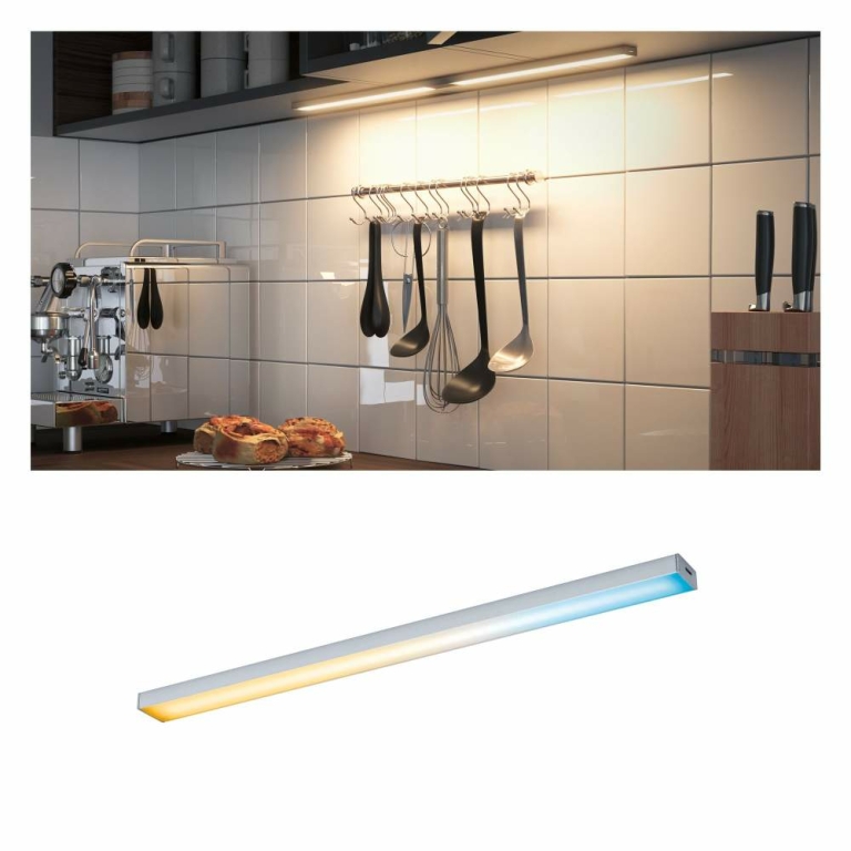 Paulmann Möbelleuchten Clever Connect Spot Barre Chrom matt 12V 3,5W TunableWhite 2.700K